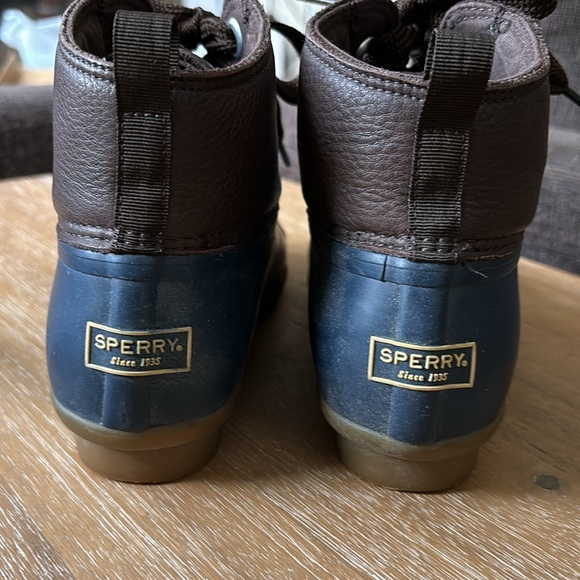 Sperry Blue Rubber Ankle boots - Picture 2 of 5